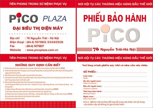 Phieu Bao Hanh